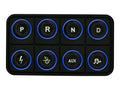 AEM EV 8 Button Keypad CAN Based Programmable Backlighting
