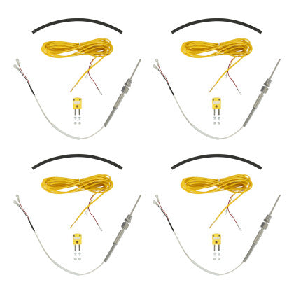 AEM Single K-Type Thermocouple Kit - 4 Pack