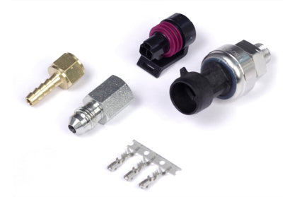Haltech 7 Bar TI MAP Sensor 1/8 NPT w/Plug &amp; Pins/-4 AN &amp; 5mm Hosetail Adaptors